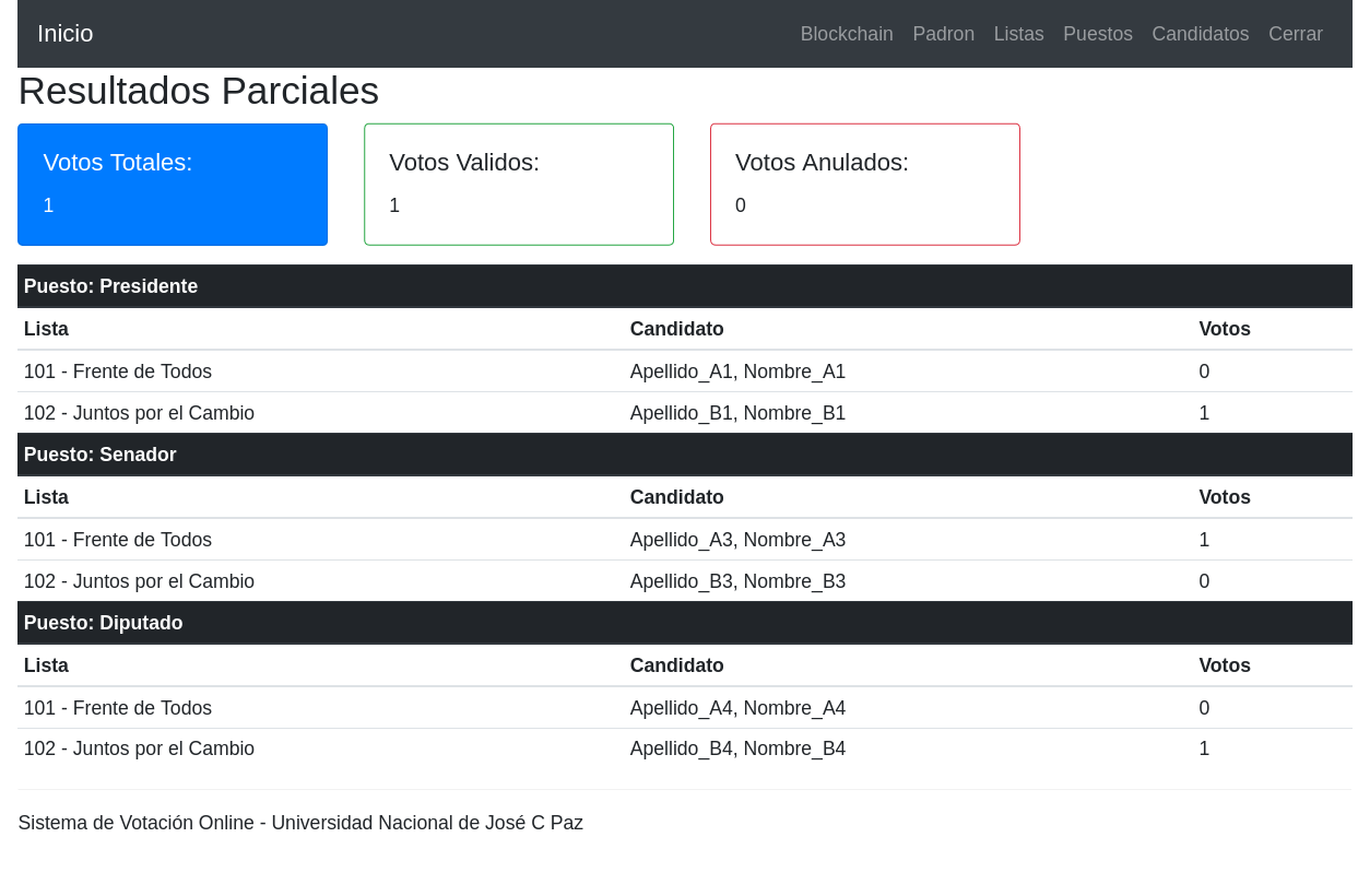 Votación Blockchain Mobile
